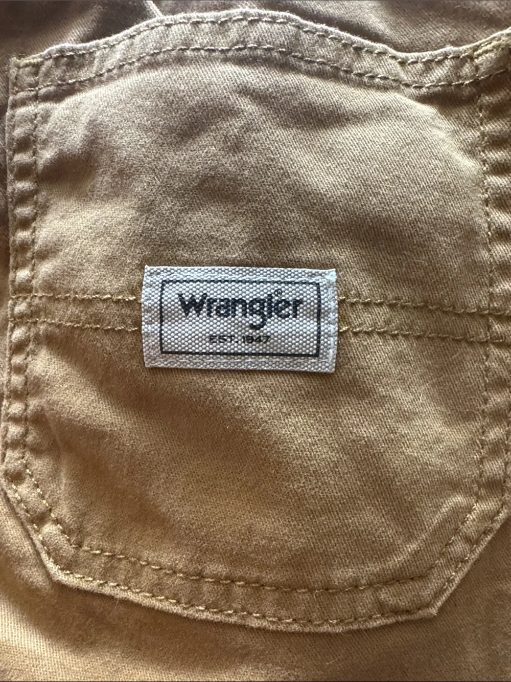 Wrangler Kids Gamer Cargo Joggers -‎ Mustard Brown